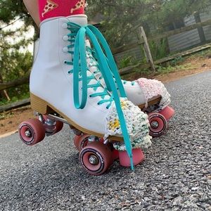 ✨ eco-friendly upcycled roller skate toe caps ✨